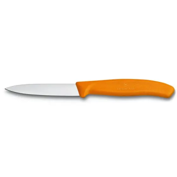 VICTORINOX - Swiss Classic - Nóż do warzyw i owoców pomarańczowy 8 cm