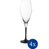 Villeroy & Boch - Manufacture Rock - kieliszek do szampana, 4 szt.