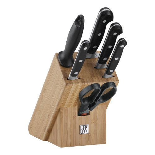 Zwilling - zestaw 4 noży w drewnianym bloku