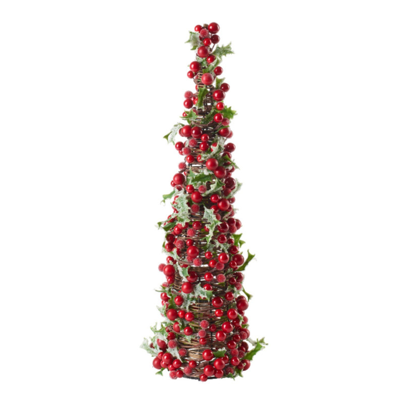 Villeroy & Boch - Winter Collage Accessoires - choinka z czerwonymi borówkami 46cm
