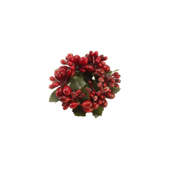 Villeroy & Boch - Winter Collage Accessoires - obrączka na serwetkę, czerwone jagody