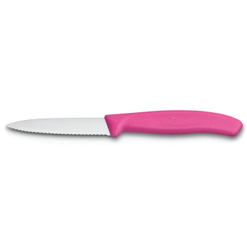 VICTORINOX - Swiss Classic - Nóż stołowy do warzyw różowy 8 cm