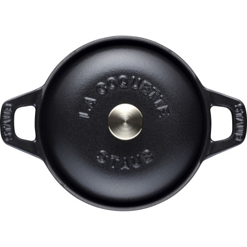 Staub - garnuszek żeliwny okrągły 500 ml, czarny