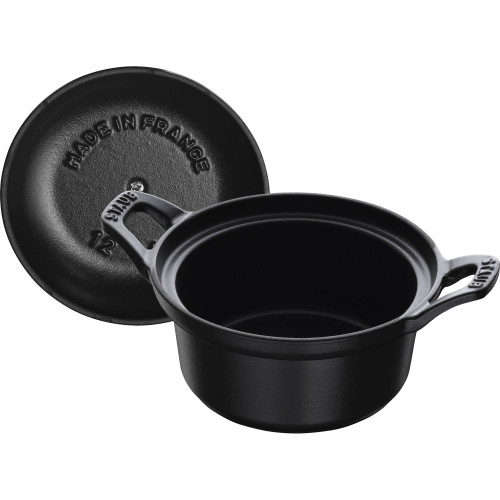 Staub - garnuszek żeliwny okrągły 500 ml, czarny