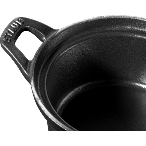 Staub - garnuszek żeliwny okrągły 500 ml, czarny