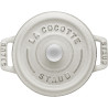 Staub - mini garnek żeliwny okrągły 250 ml, truflowy
