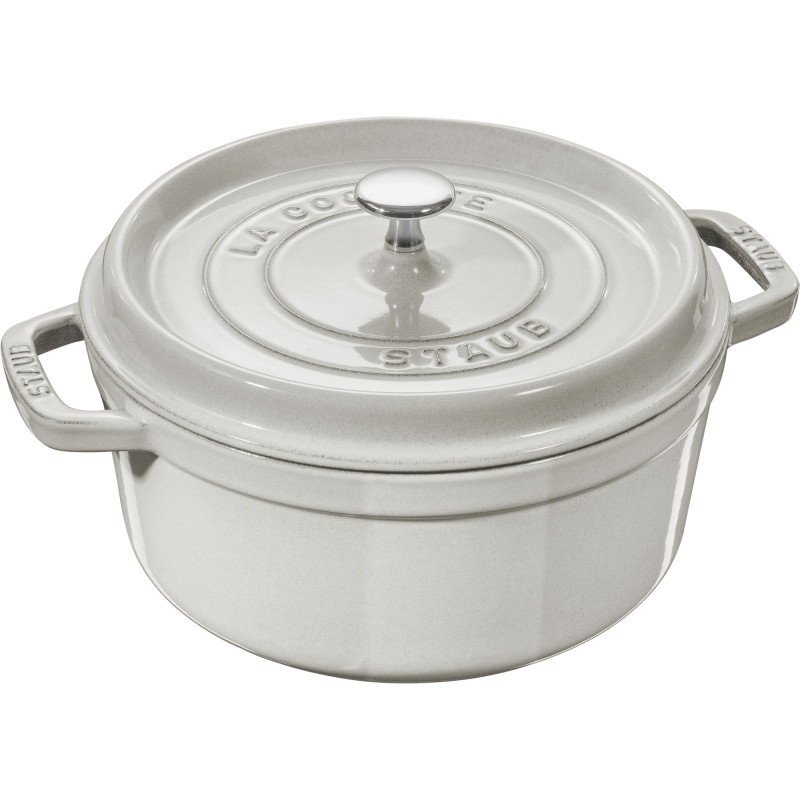 Staub - garnek żeliwny okrągły 2.2 ltr, truflowy