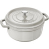 Staub - garnek żeliwny okrągły 2.2 ltr, truflowy