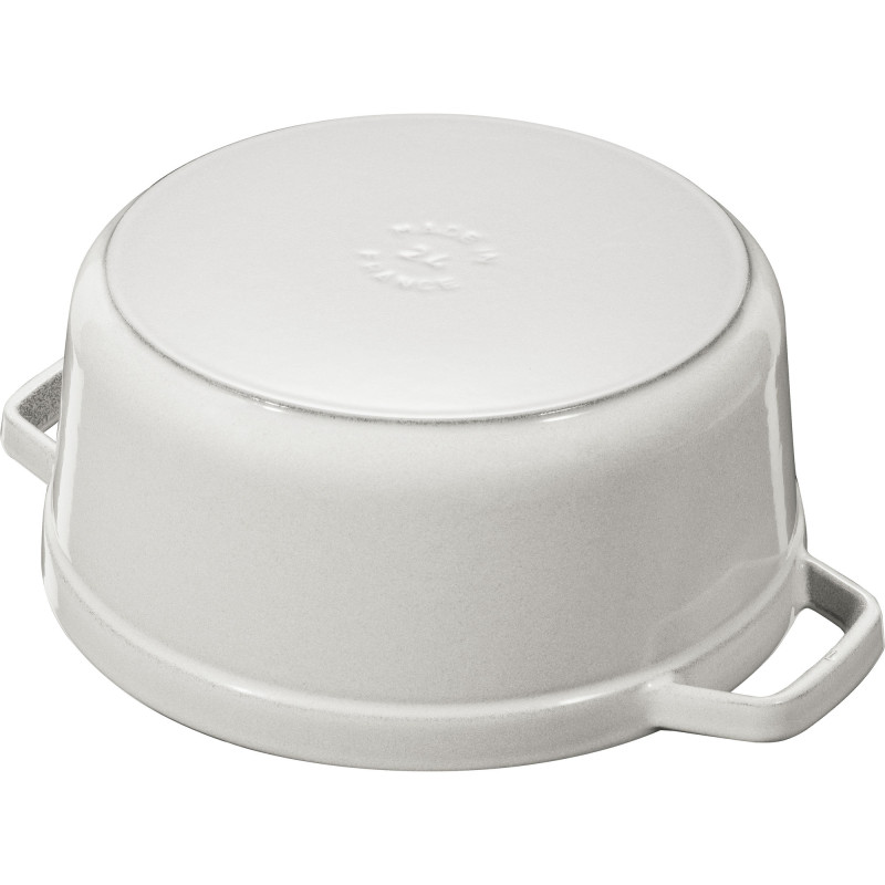 Staub - garnek żeliwny okrągły 2.2 ltr, truflowy