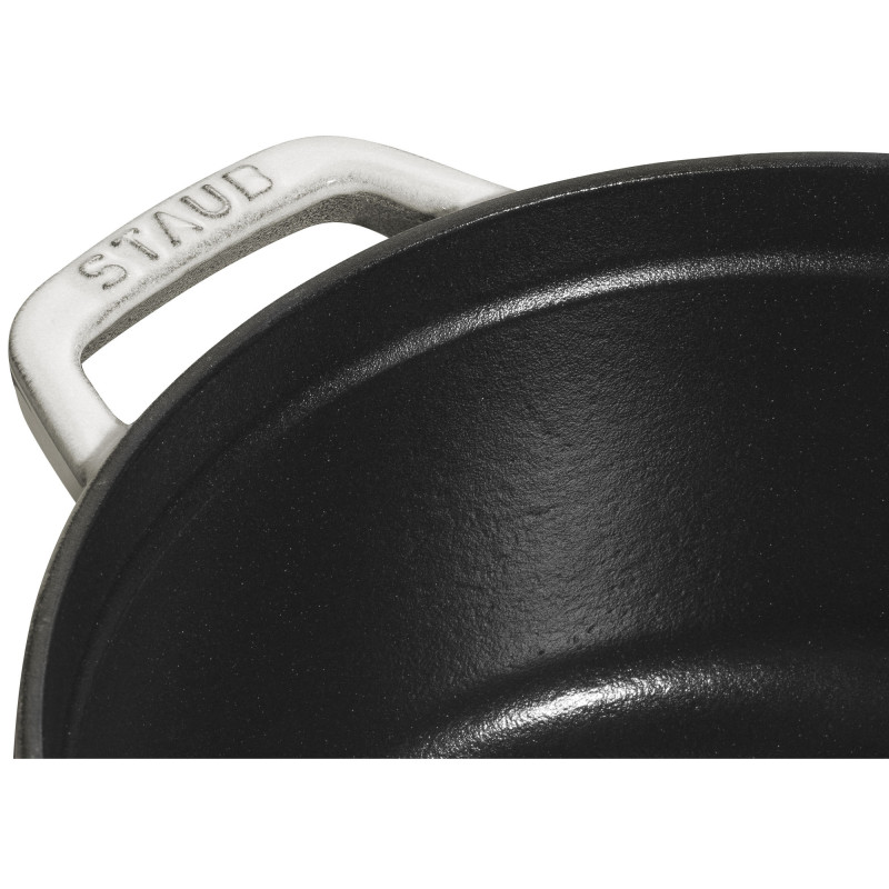 Staub - garnek żeliwny okrągły 2.2 ltr, truflowy