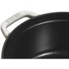 Staub - garnek żeliwny okrągły 2.2 ltr, truflowy