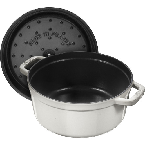 Staub - garnek żeliwny okrągły 2.6 ltr, truflowy