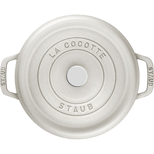 Staub - garnek żeliwny okrągły 2.6 ltr, truflowy