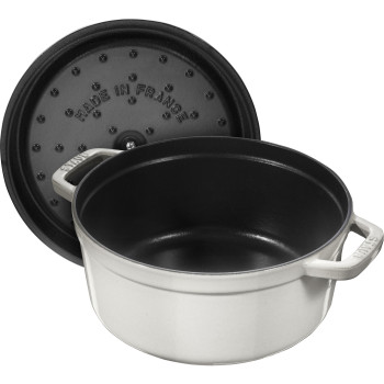 Staub - garnek żeliwny okrągły 6.7 ltr, truflowy