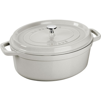 Staub - garnek żeliwny owalny 4.2 ltr, truflowy