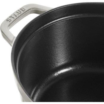 Staub - garnek żeliwny owalny 4.2 ltr, truflowy