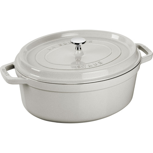 Staub - garnek żeliwny owalny 5.5 ltr, truflowy