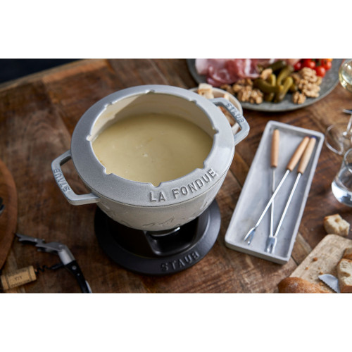 Staub - zestaw do fondue 20 cm, truflowy