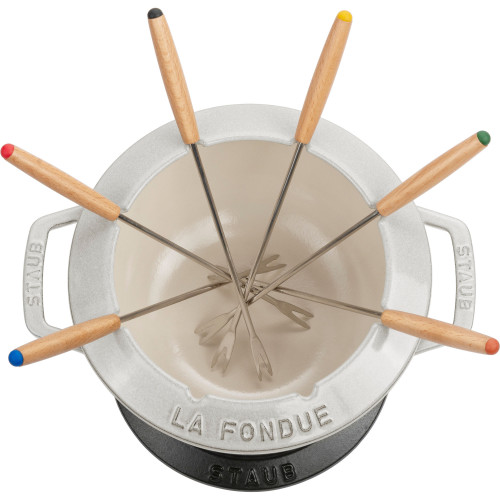 Staub - zestaw do fondue 20 cm, truflowy