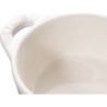 Staub - 4x Mini Cocotte okrągły 10 cm, kość słoniowa