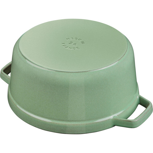 Staub - garnek żeliwny okrągły 5.2 ltr, miętowy