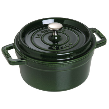 Staub - garnek żeliwny okrągły 2.6 ltr, zielony
