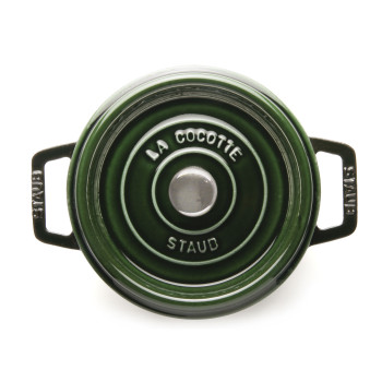 Staub - garnek żeliwny okrągły 2.6 ltr, zielony