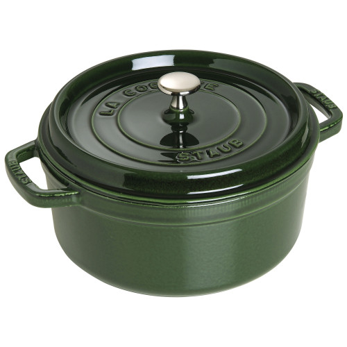 Staub - garnek żeliwny okrągły 5.2 ltr, zielony