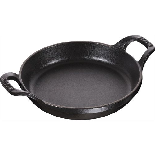 Staub - okrągłe mini naczynie do pieczenia i zapiekania 20 cm, czarny
