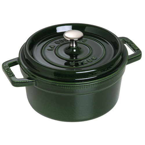 Staub - garnek żeliwny okrągły 2.2 ltr, zielony