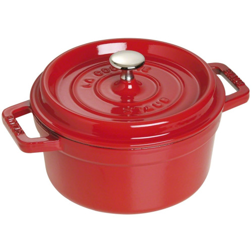 Staub - garnek żeliwny okrągły 1.7 ltr, czerwony