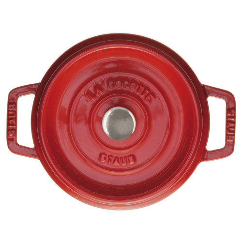 Staub - garnek żeliwny okrągły 1.7 ltr, czerwony