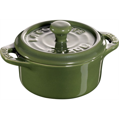 Staub - mini cocotte okrągły 200 ml, zielony