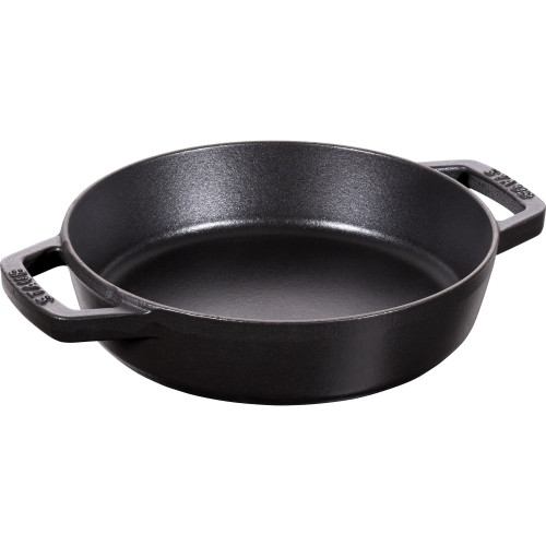 Staub - patelnia żeliwna z dwoma uchwytami 20 cm, czarny
