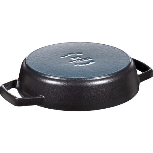Staub - patelnia żeliwna z dwoma uchwytami 20 cm, czarny