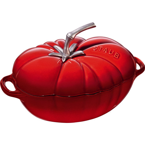 Staub - garnek żeliwny owalny pomidor 2.5 ltr, czerwony