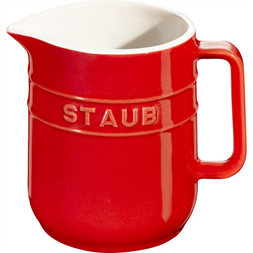 Staub - dzbanuszek do mleka 250 ml, czerwony