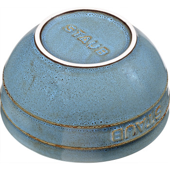 Staub - miska okrągła 12 cm, antyczny turkusowy