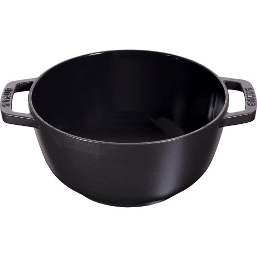 Staub - zestaw do fondue 18 cm, czarny