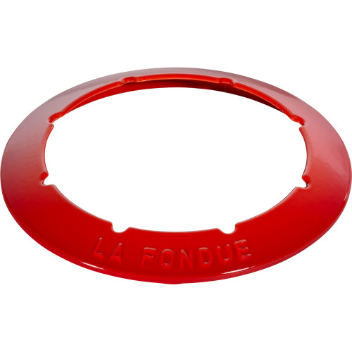 Staub - zestaw do fondue 18 cm, czerwony