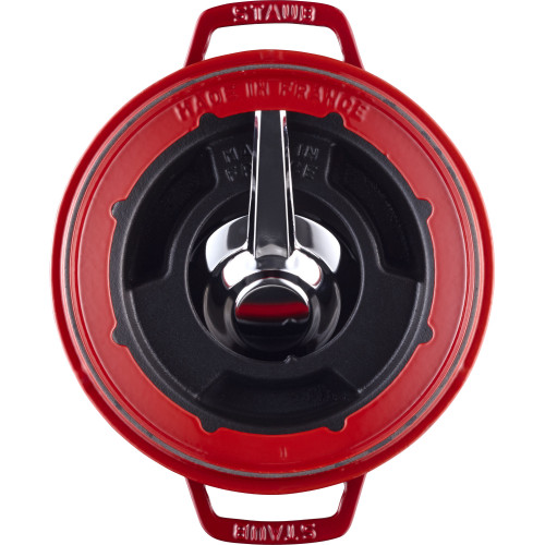 Staub - zestaw do fondue 20 cm, czerwony