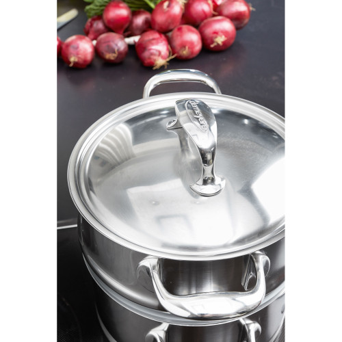 Demeyere - garnek z pokrywką 4 ltr