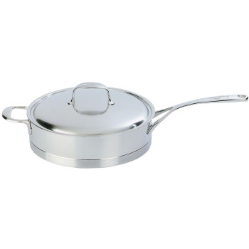 Demeyere - patelnia głęboka 2H z pokrywką 24 cm