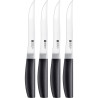 Zwilling - zestaw 4 noży do steków 12 cm czarny