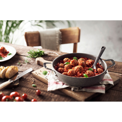 Ballarini - indukcyjna patelnia głęboka z 2 uchwytami 28 cm