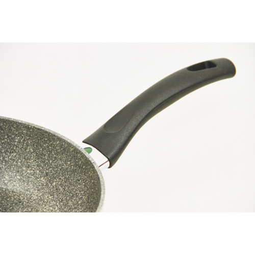 Ballarini - głęboka patelnia granitowa indukcyjna 24 cm