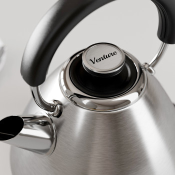 Morphy Richards Ventrure Czajnik, srebrny