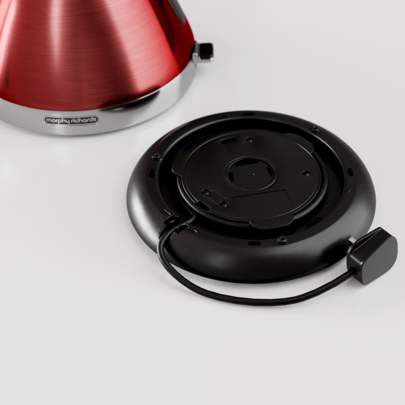 Morphy Richards Venture Czajnik, czerwony