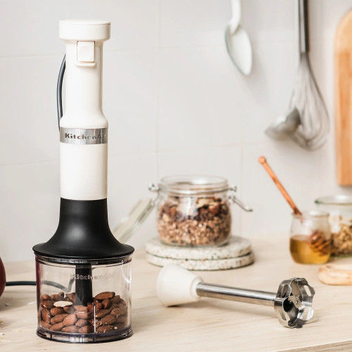 KitchenAid - Blender ręczny 5KHBV83EAC kremowy