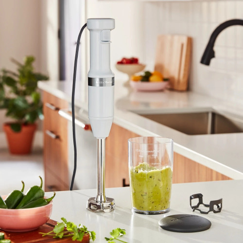 KitchenAid - Blender ręczny 5KHBV53EWH biały
